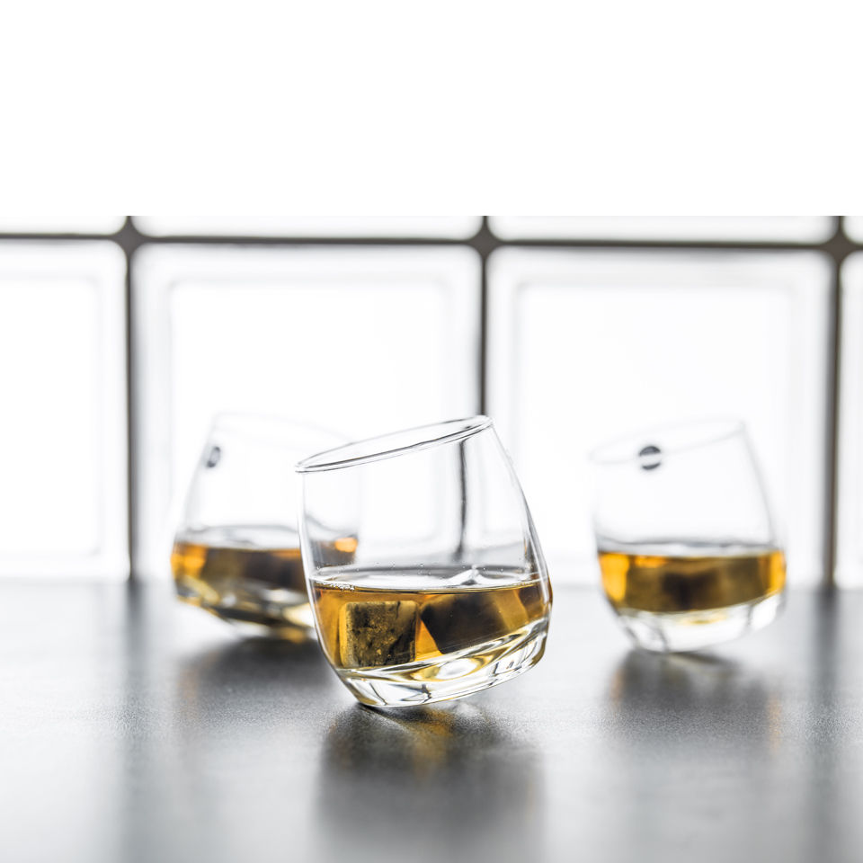 Sagaform Bar Whisky Glasses With Rounded Base 6 Pack Homeware