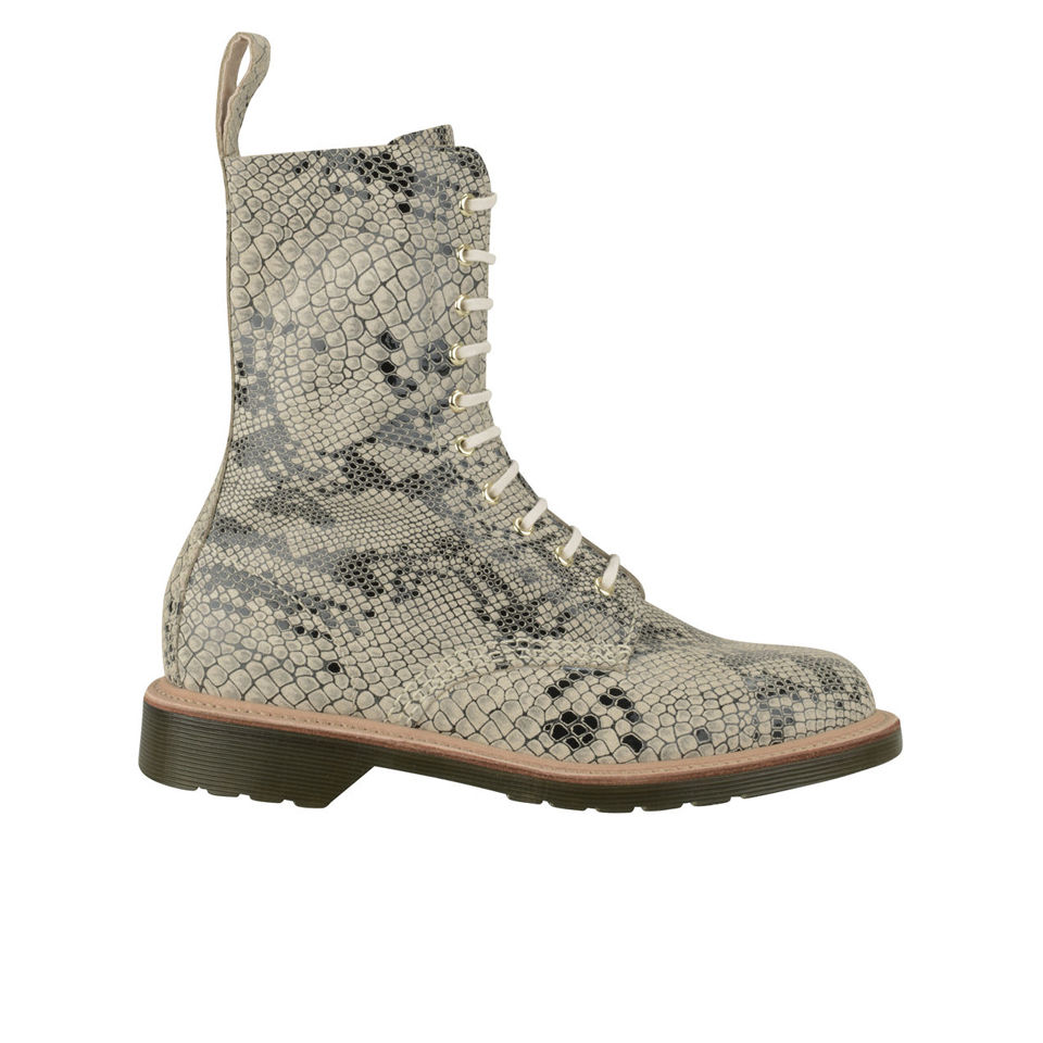 Dr Martens Made In England Women S 1490 10 Eye Python Leather