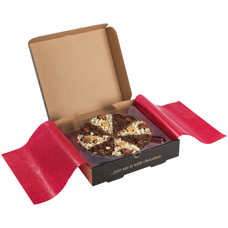 The Gourmet Chocolate Pizza Company Double Delight 7 Inch Pizza IWOOT