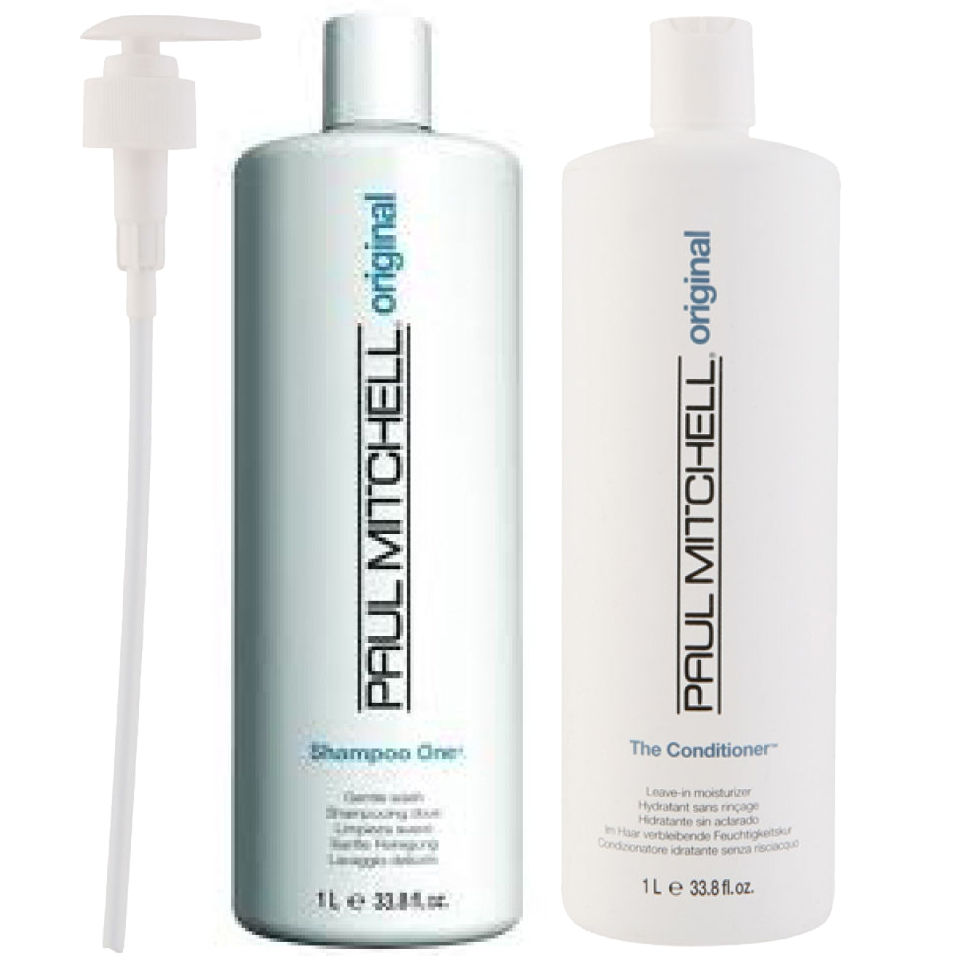 Paul Mitchell Shampoo One Litre Duo  Free Shipping  Lookfantastic