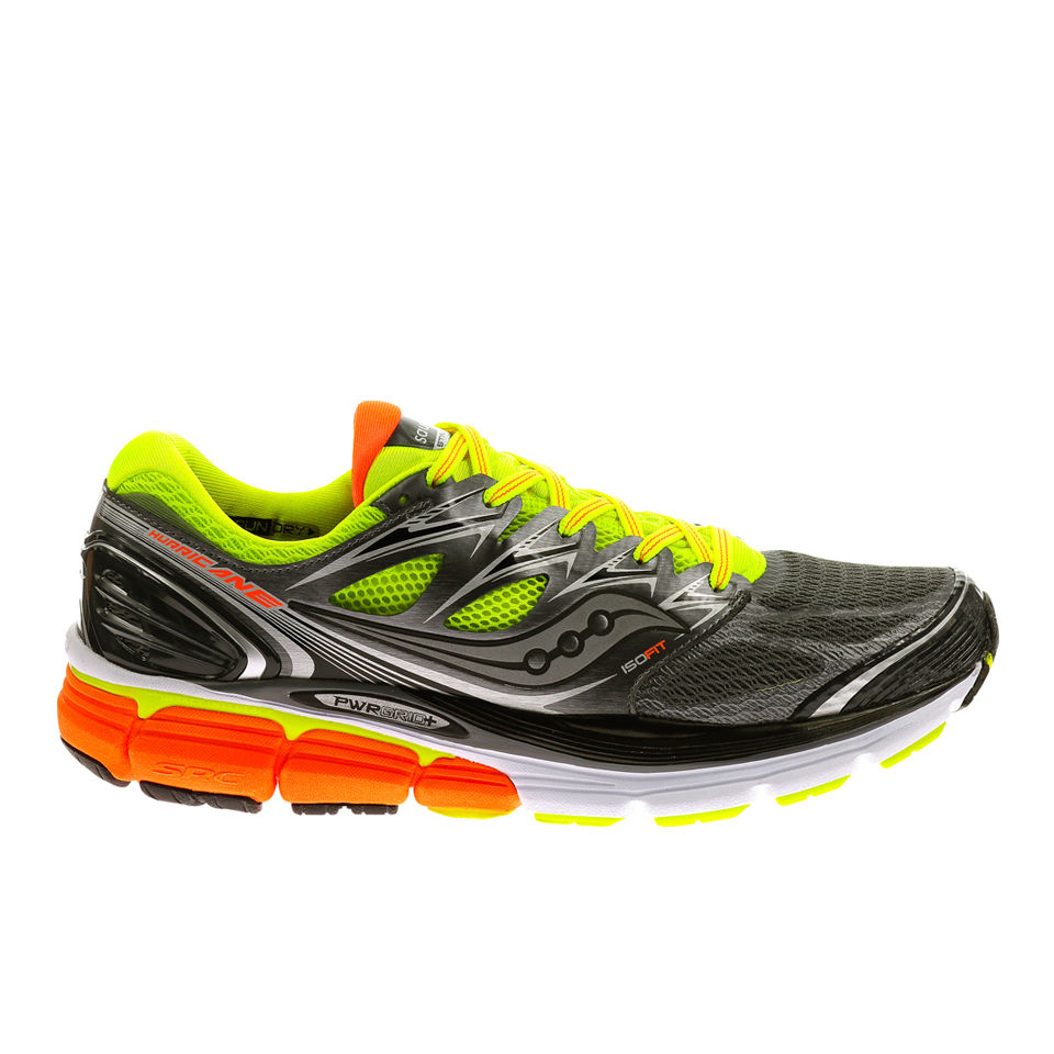 saucony hurricane iso mens yellow