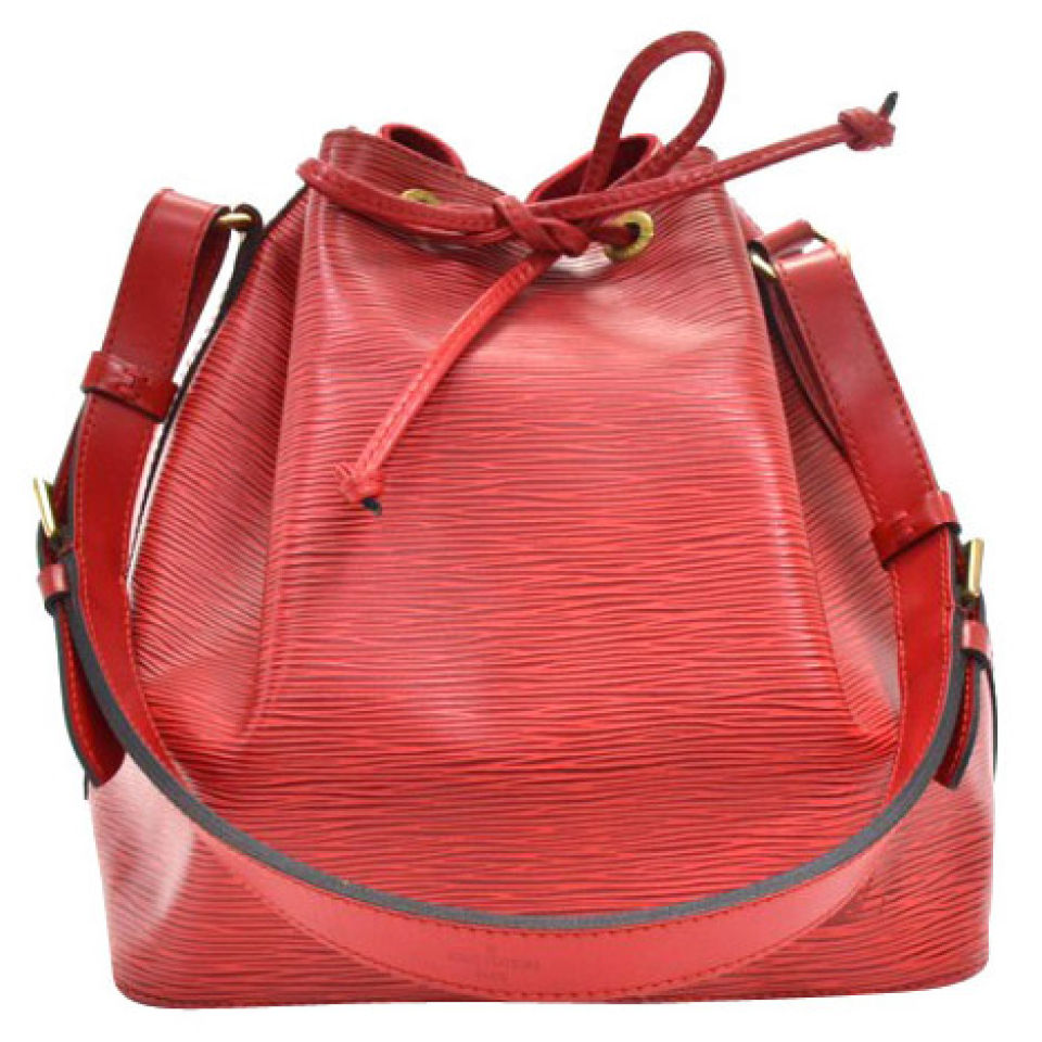 Louis Vuitton Vintage Red Epi Leather Noe Petit Red Shoulder Bag Womens Accessories | www.bagssaleusa.com