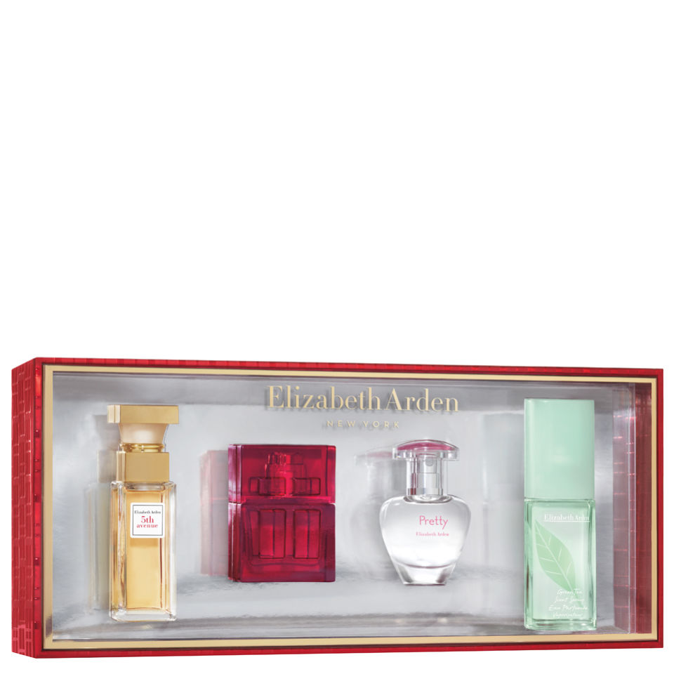 Elizabeth Arden 4 x Miniatures (Green Elizabeth Arden Miniature Collection