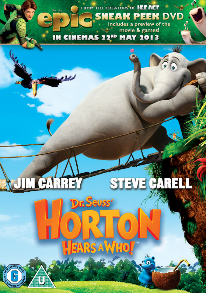 Horton Hears a Who! (Includes Epic Activity Bonus Disc) DVD | Zavvi