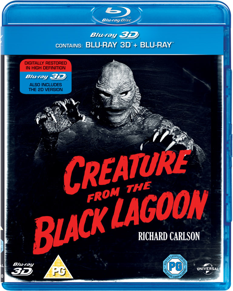 Creature From The Black Lagoon 3d 1954 Blu Ray Zavvi Uk