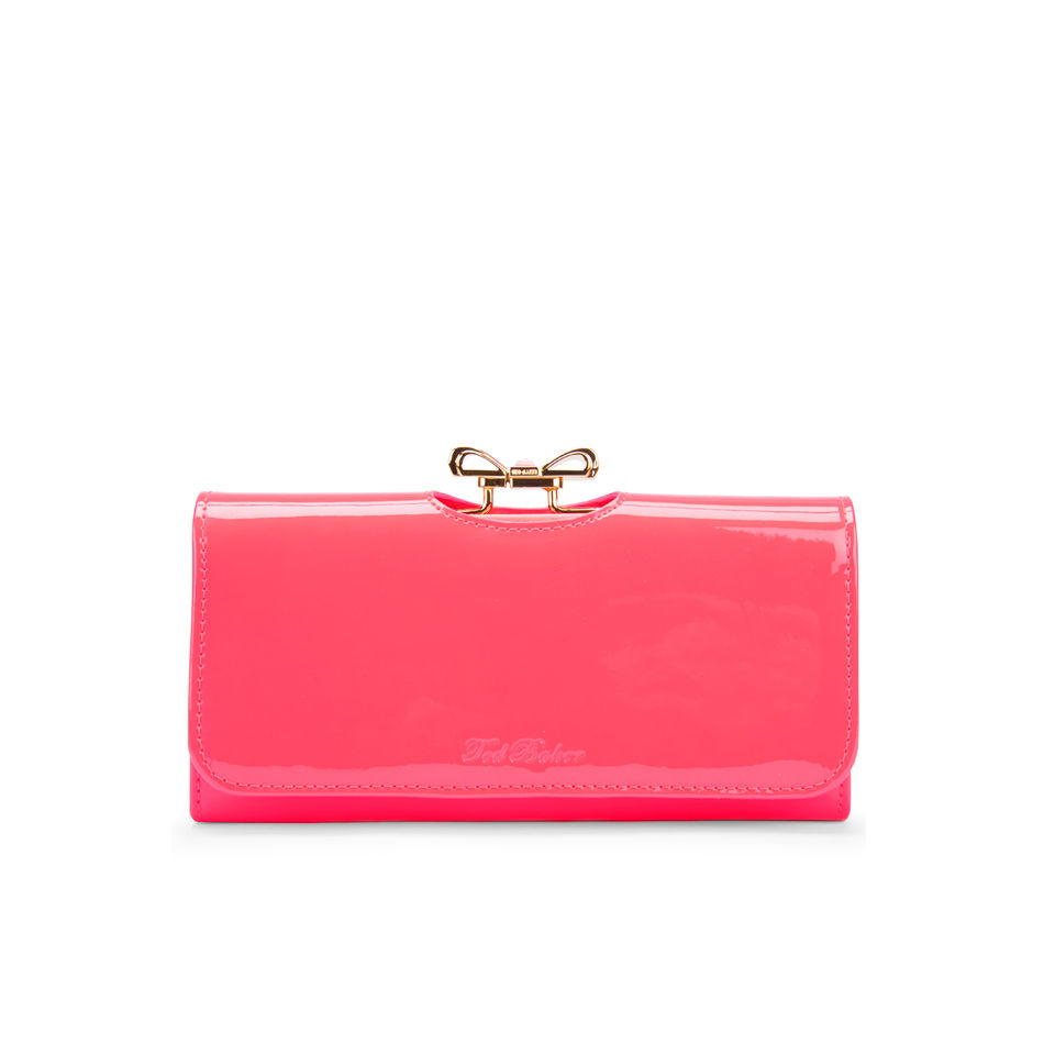bright pink ted baker purse