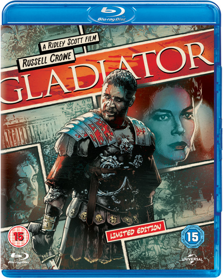Gladiator Reel Heroes Edition Bluray Zavvi