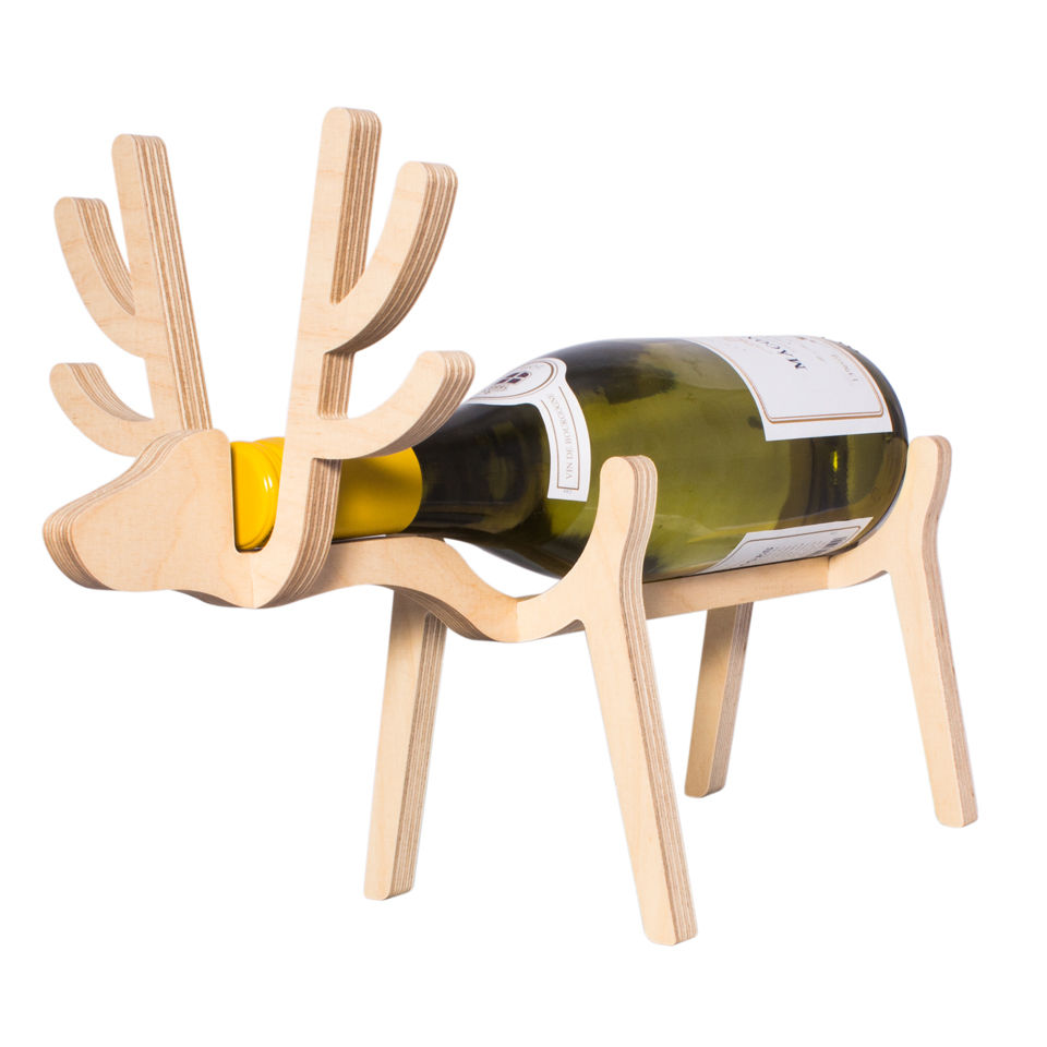 Reindeer Wine Rack IWOOT