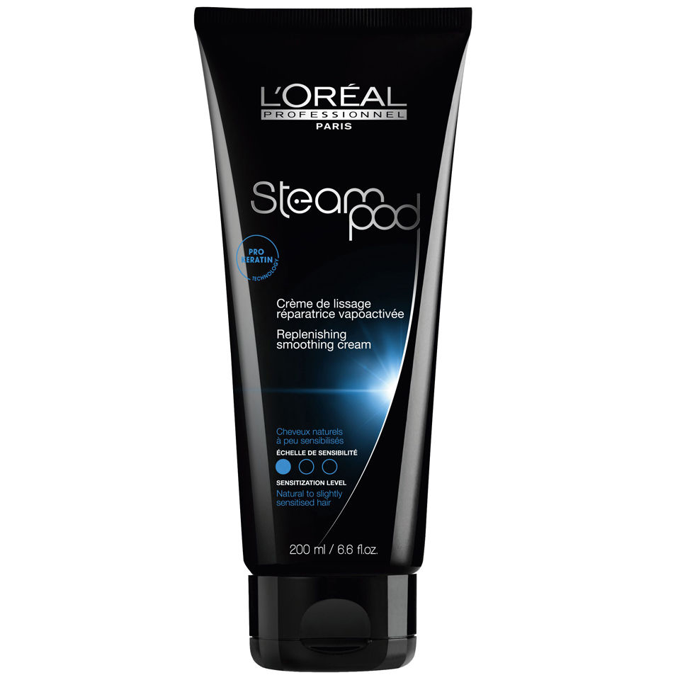 L Oreal Professionnel Steampod Replenishing Smoothing Cream Normal Slightly Sensitised Hair Free Gift Lookfantastic Singapore