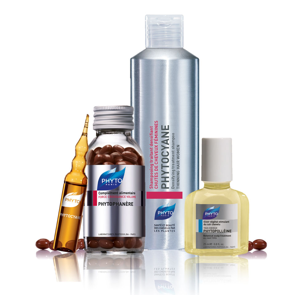 Phyto Anti Thinning Hair Bundle Includes Free Phytocyane
