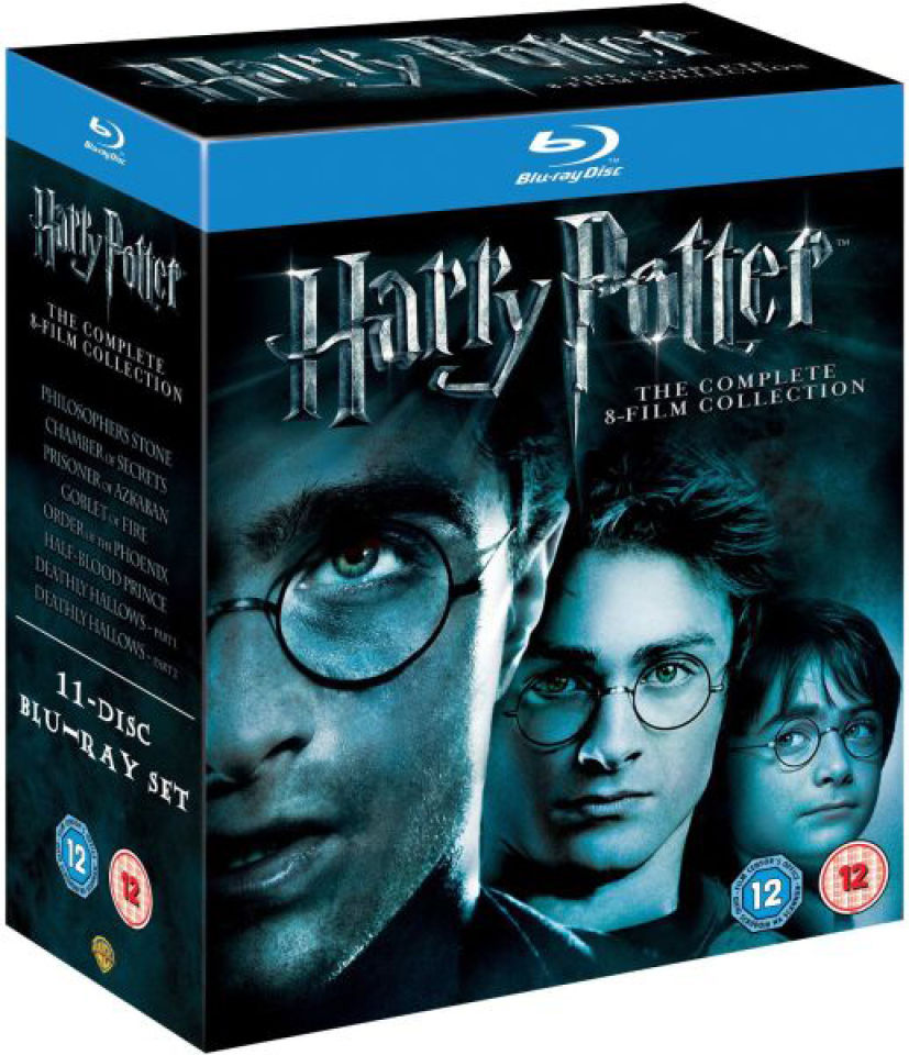 Harry Potter - The Complete Collection (1-7.2) Blu-ray | Zavvi