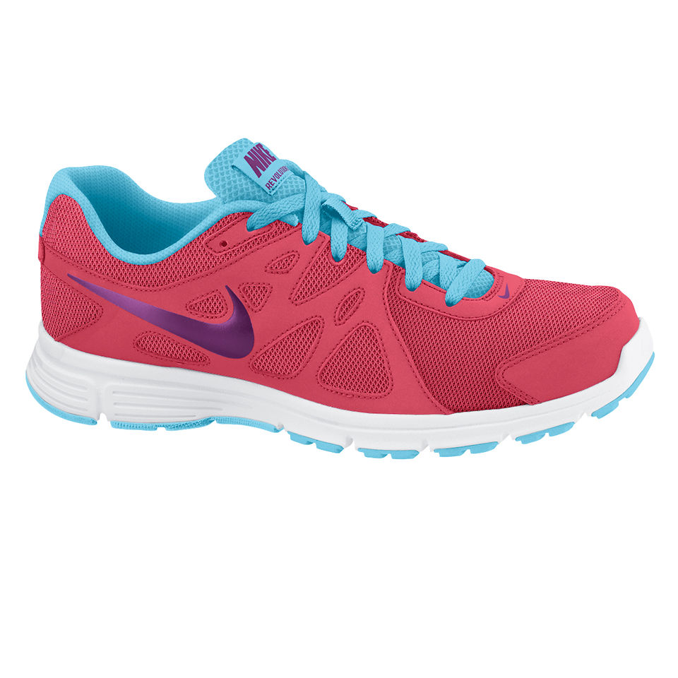 Nike Women's Revolution 2 Running Shoes - Pink/Blue Sports & Leisure ...
