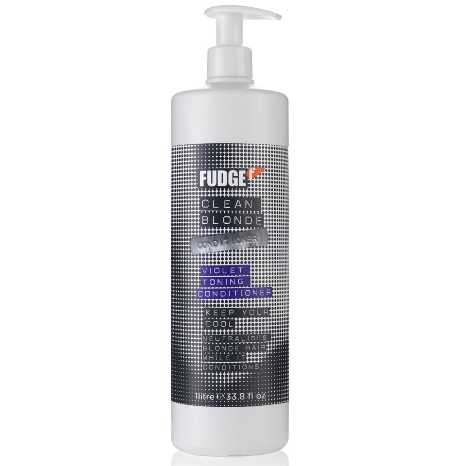 Fudge Clean Blonde Violet Conditioner (1000ml) | Free