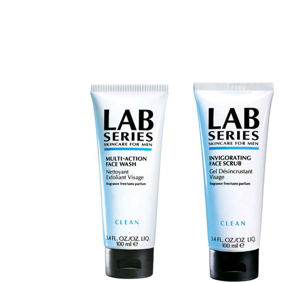 Lab Series Face Wash & Scrub 100ml (Bundle) Free Shipping Lookfantastic