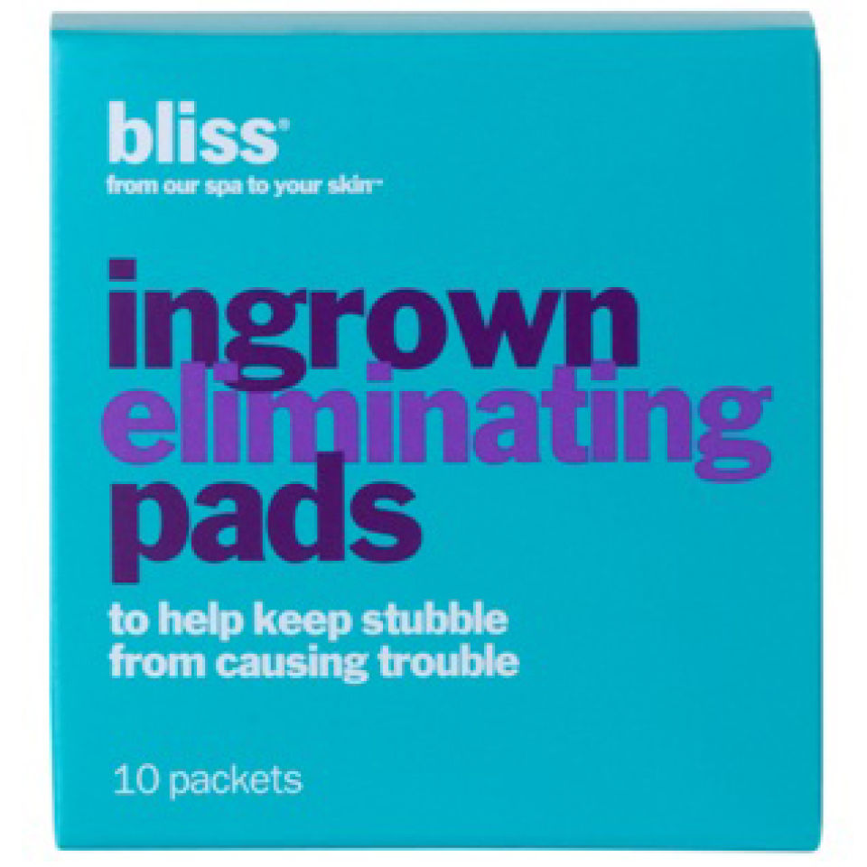 Bliss Ingrown Eliminating Pads Lookfantastic Singapore