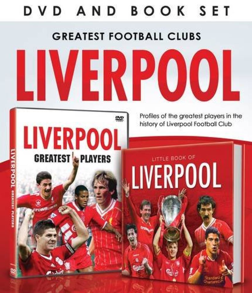 Greatest Football Clubs Liverpool (Includes Book) DVD Zavvi