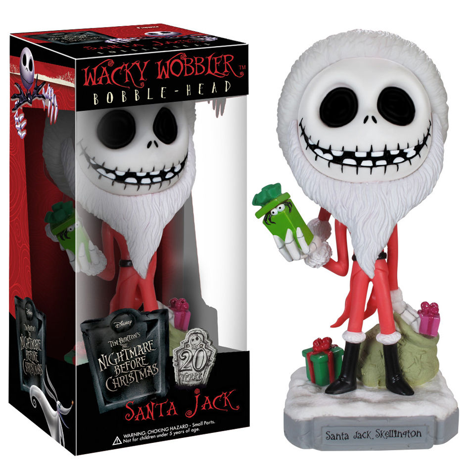 Nightmare Before Christmas Santa Jack Bobblehead IWOOT