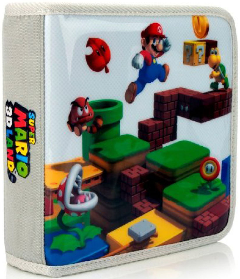 Super Mario 3d Land Pull N Go Folio Case Nintendo 3ds Dsi Ds