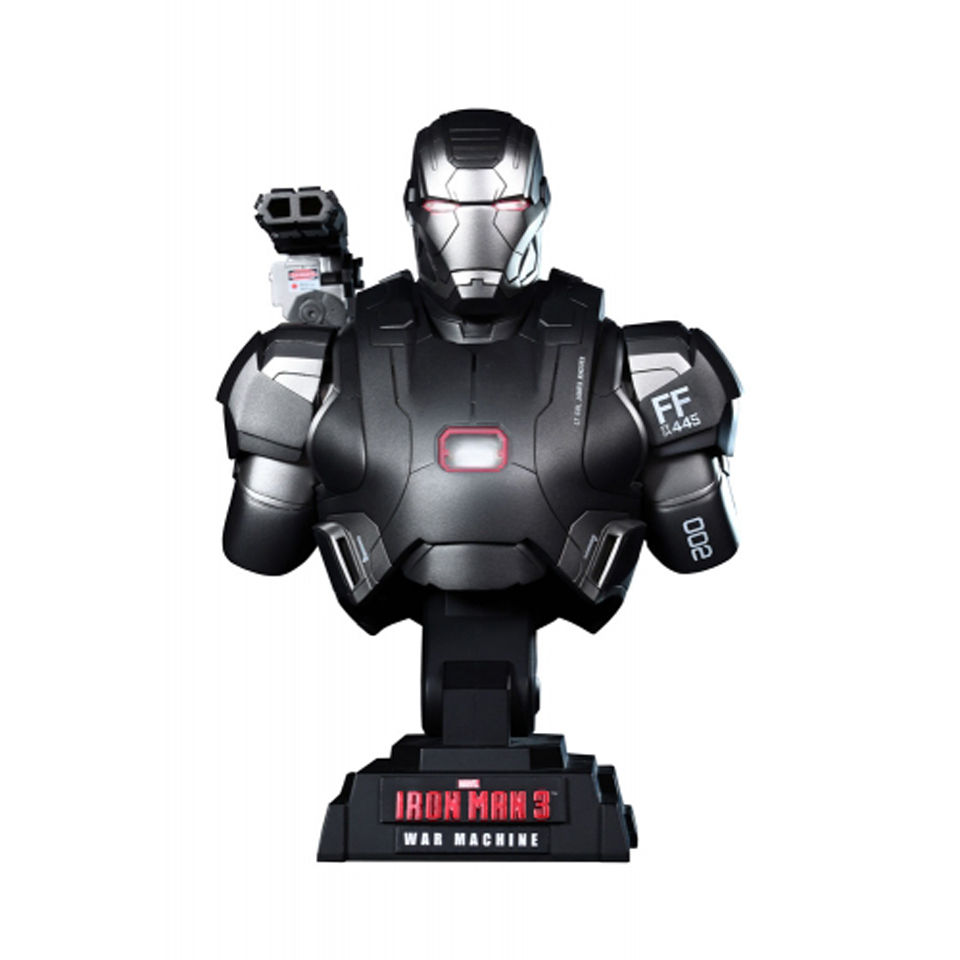 Hot Toys Iron Man 3 War Machine 14 Scale Bust