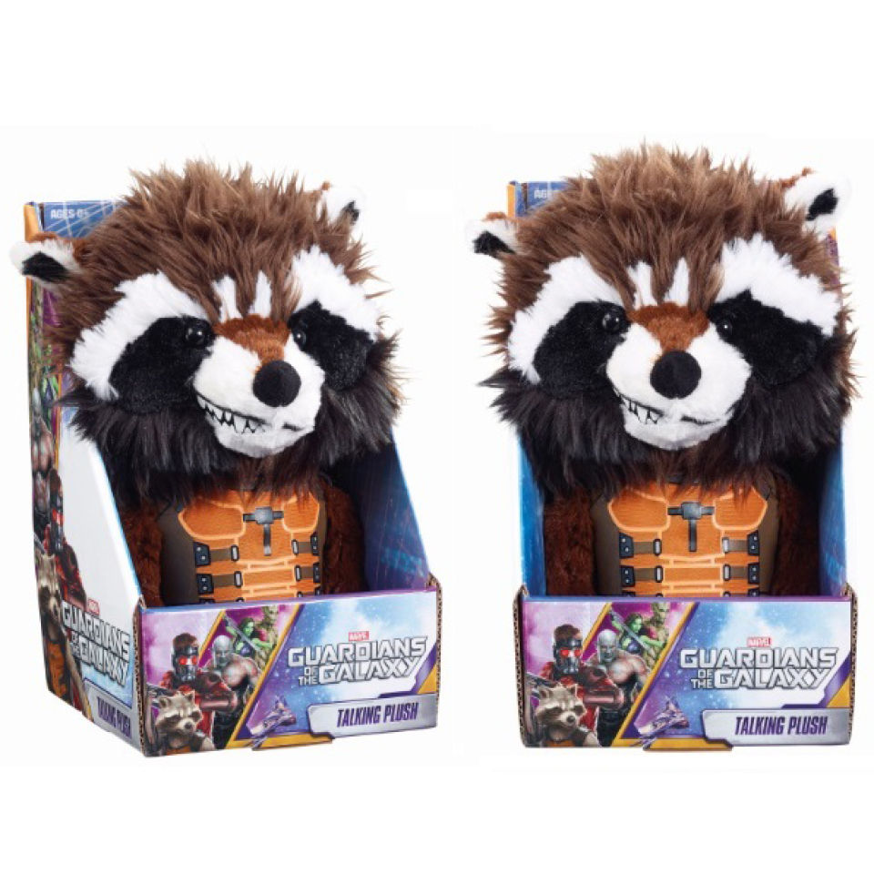 rocket raccoon plush