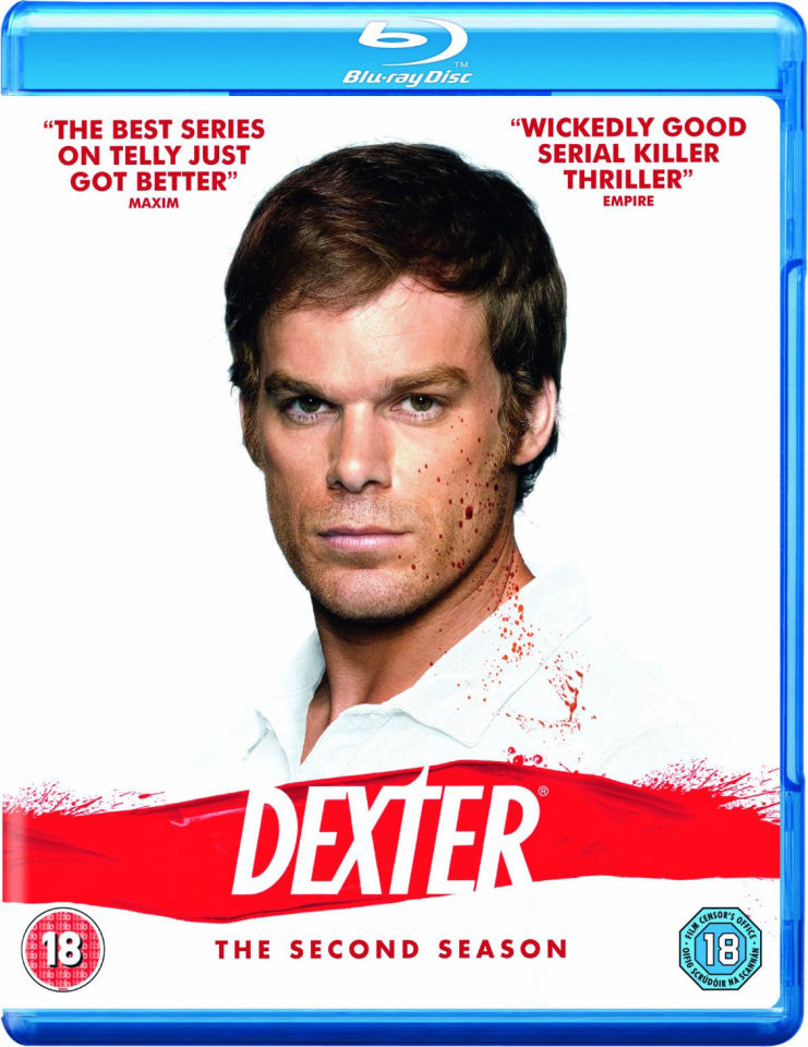 Dexter Complete Season 2 Blu Ray Zavvi