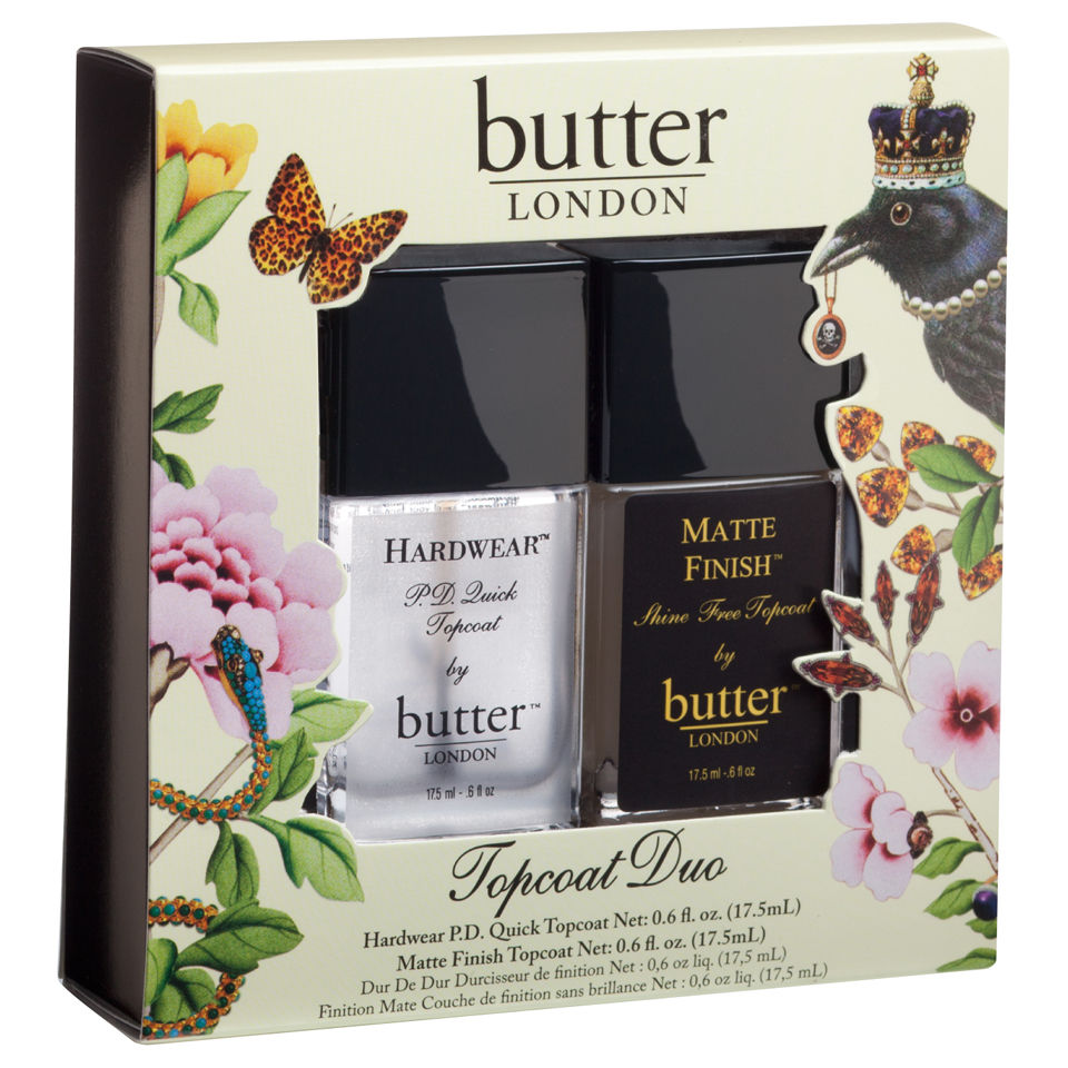 butter LONDON Top Coat Duo (2 Products)
