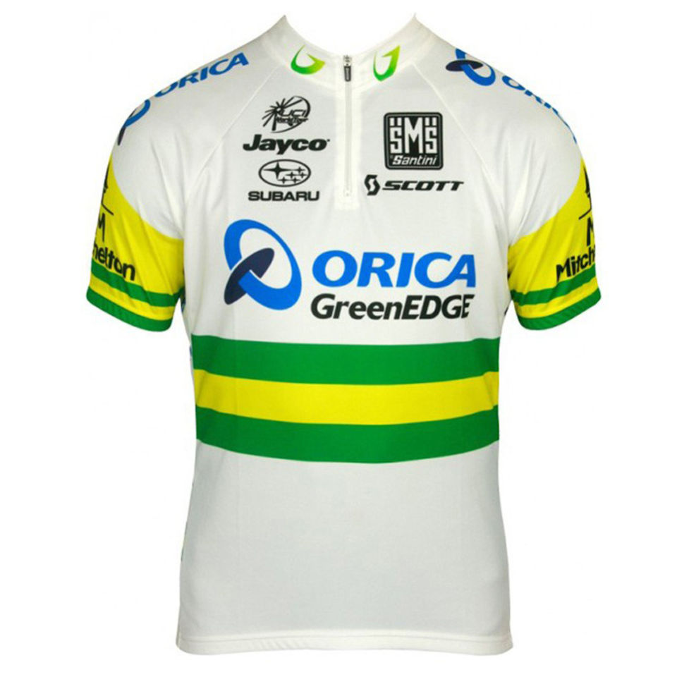 Santini Greenedge Australian National Champion Ss Cycling Jersey