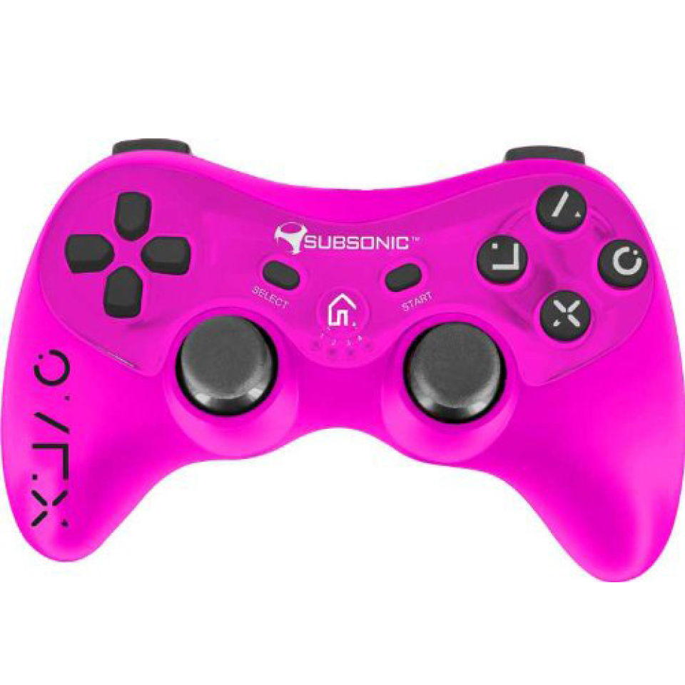 Pocket Pro Controller Flou Touch Pink (PS3) Games Accessories Zavvi UK