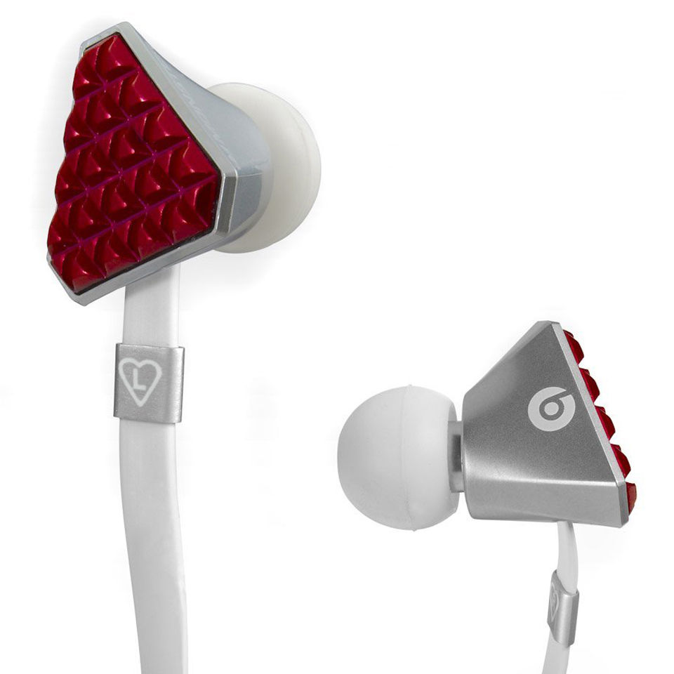 beats by dr dre lady gaga heartbeats earphones red