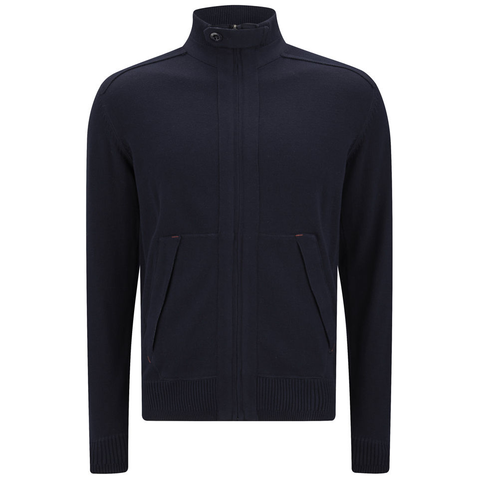 Duck and Cover Men's Penryn Zip Through Sweatshirt - Navy ...