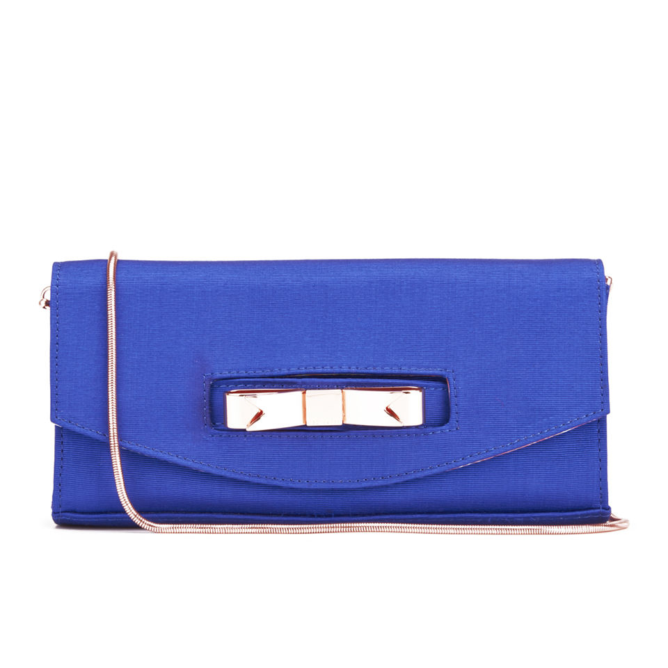 ted baker blue clutch bag