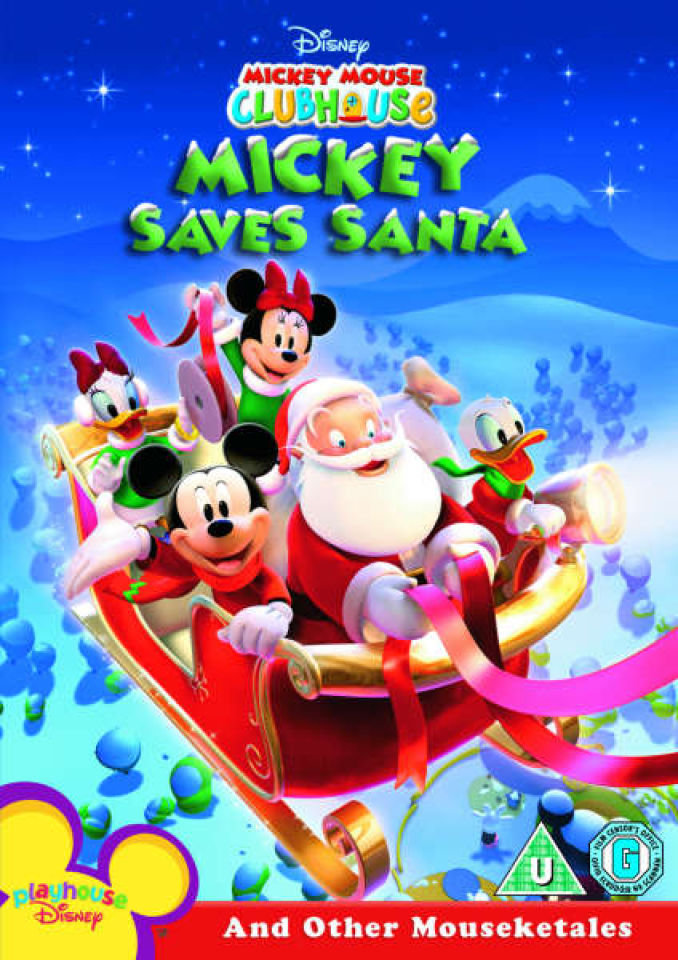 Mickey Mouse Clubhouse - Mickey Saves Santa... DVD | Zavvi