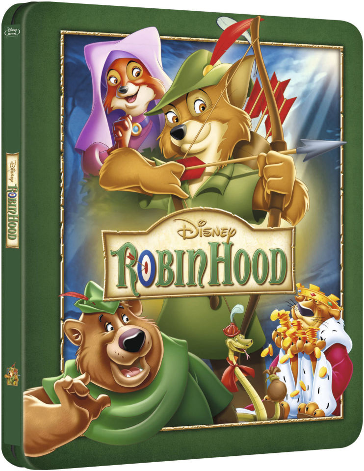 Robin Hood - Zavvi Exclusive Limited Edition Steelbook (The Disney ...