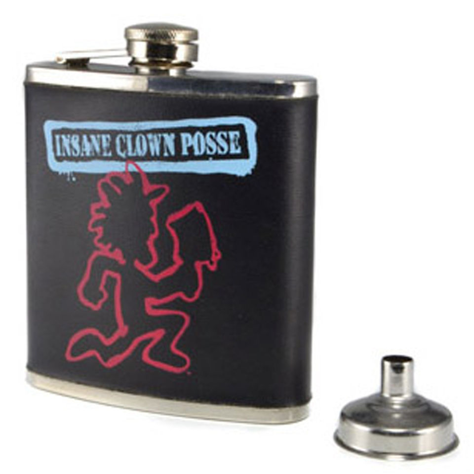 Insane Clown Posse Hatchetman Stencil Flask Merchandise Zavvi Us