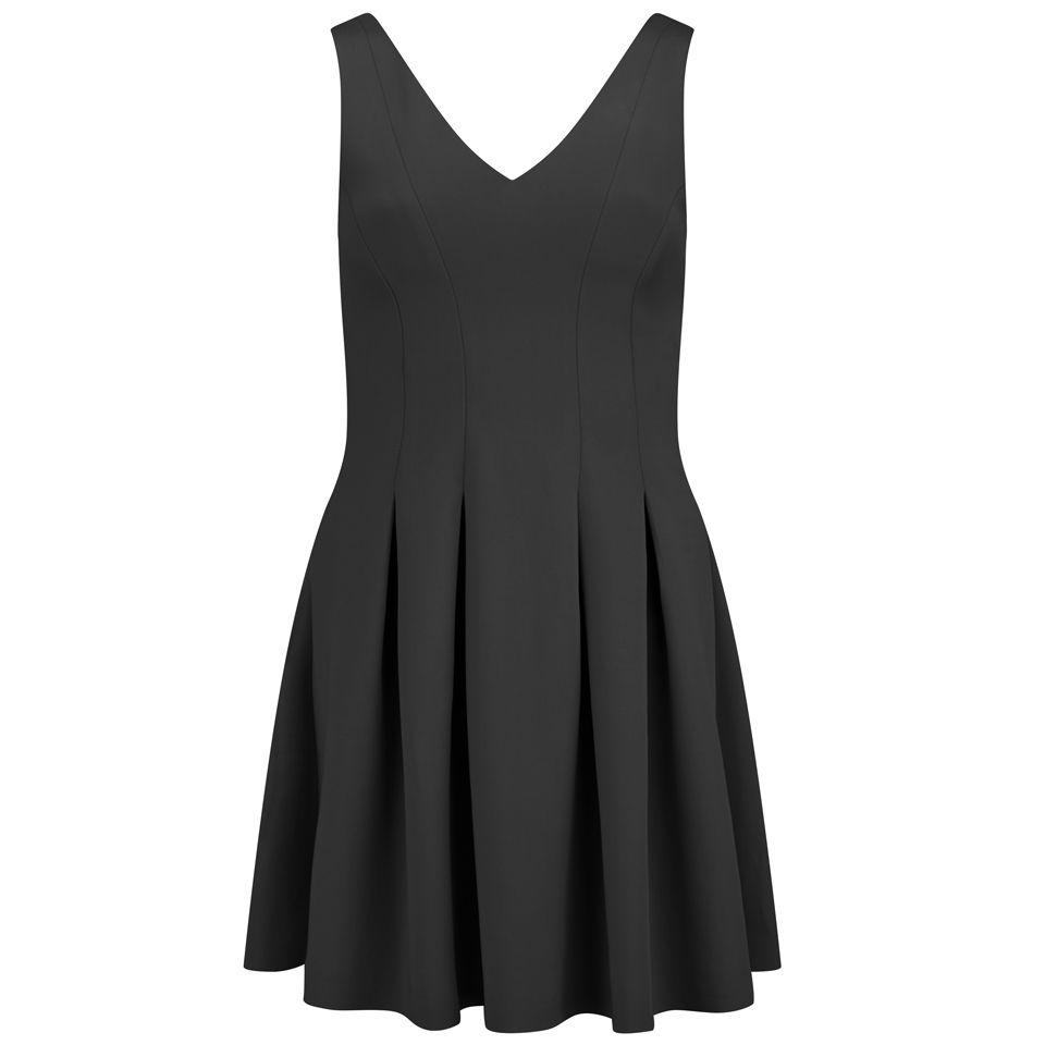 ONLY Women's Scuba Dress Black Womens Clothing