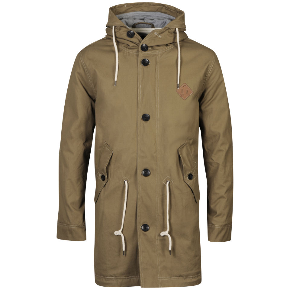 Khaki Coated Cotton Urban Parka Jackets All Apparel Khaki Coated Cotton Urban Parka Jackets All Apparel