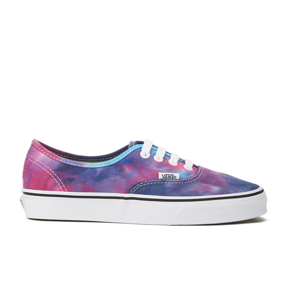 vans authentic tie dye pink blue