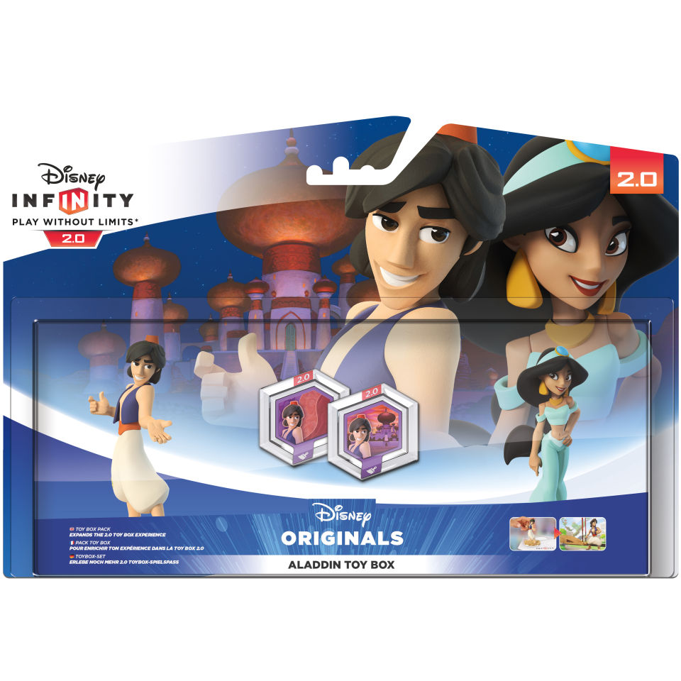 Disney Infinity 2.0 Aladdin Toy Box Set Games Zavvi