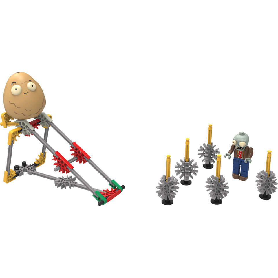 K Nex Plants Vs Zombies Walnut Bowling Set 53441 Toys Zavvi Us