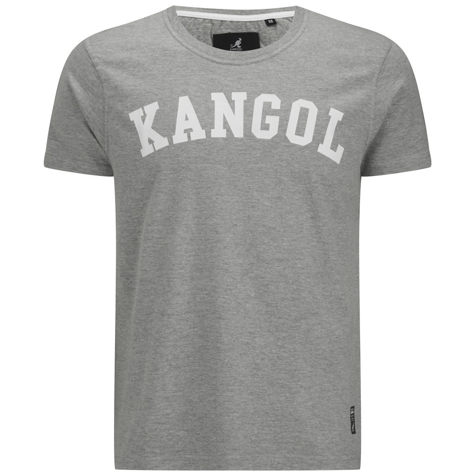 Kangol Men's Study Printed T-Shirt - Grey Marl Clothing | Zavvi