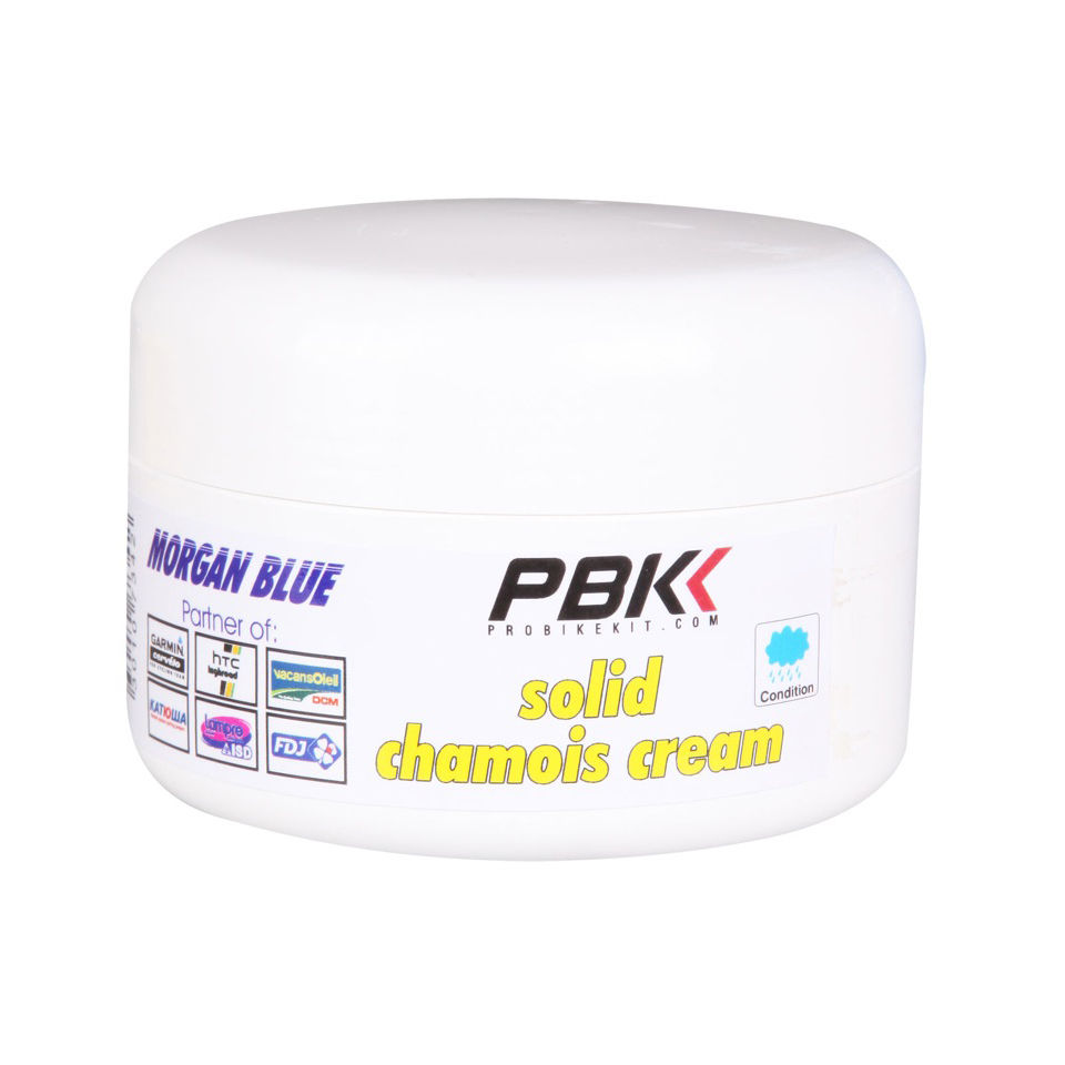 morgan blue solid chamois cream