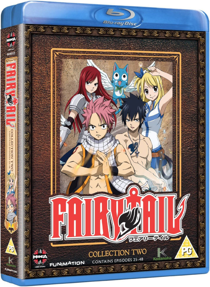 Fairy Tail - Collection Two (Episodes 25-48) Blu-ray | Zavvi