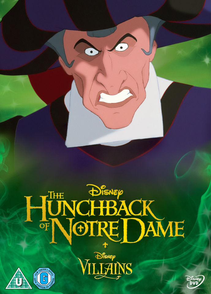 Hunchback Of Notre Dame Disney Villains Limited Artwork Edition Dvd Zavvi De