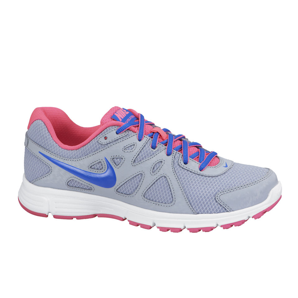 nike revolution 2 blue and pink