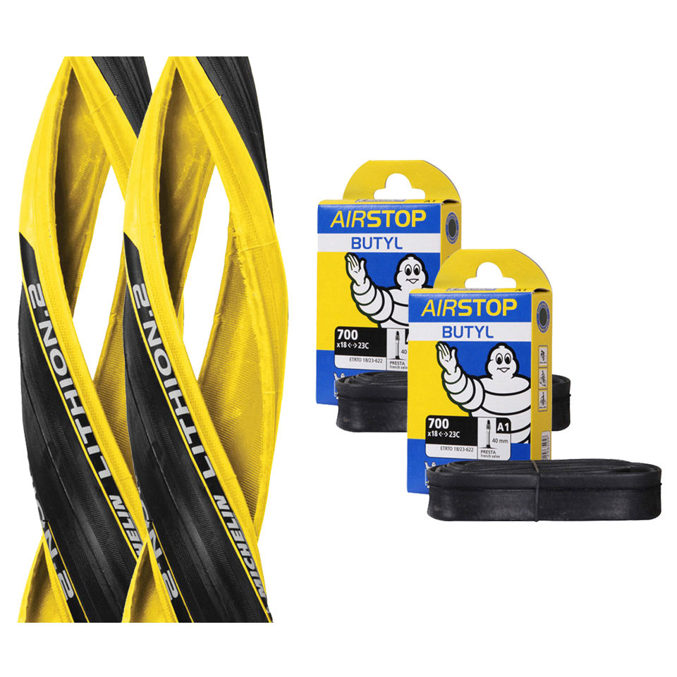 Michelin Lithion 2 Rennrad Drahtreifen Doppelpack Mit 2 Gratis