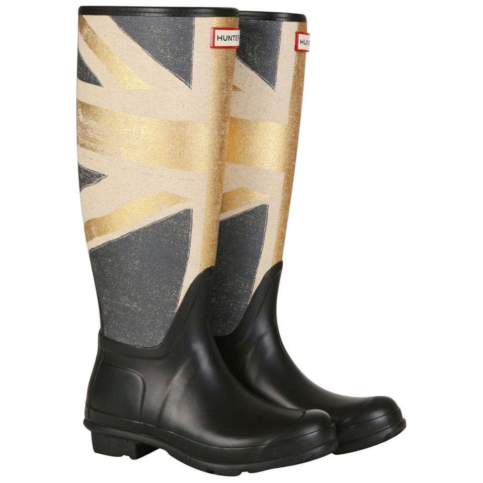 gold hunter wellies