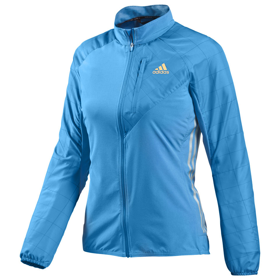 adidas Tour Jacket Solar Blue/Reflective Silver ProBikeKit UK
