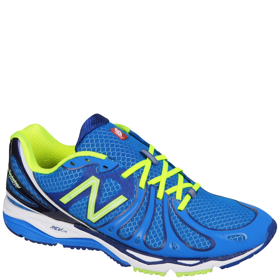 new balance trainers blue and yellow