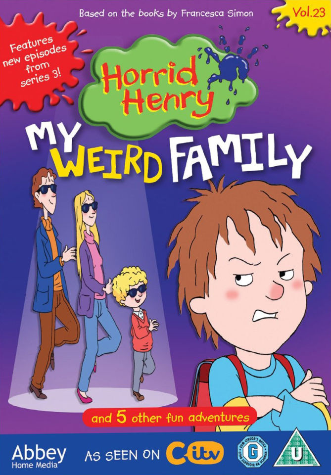 Horrid Henry: My Weird Family DVD  Zavvi