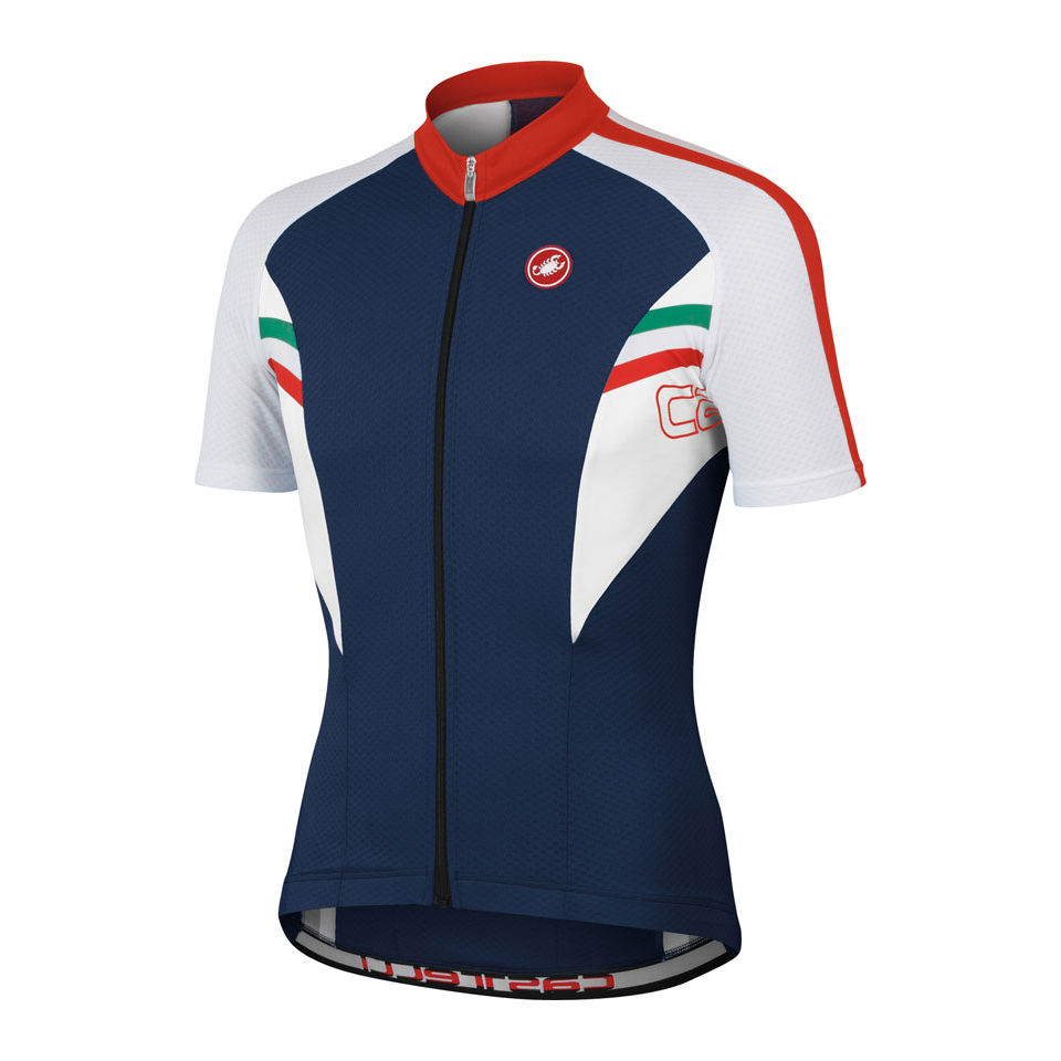 Castelli Men's Prima SS FZ Cycling Jersey | ProBikeKit UK